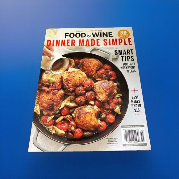 Other - Dinner Made Simple Magazine Food and Wine Special Collector Edition‎ May 2020